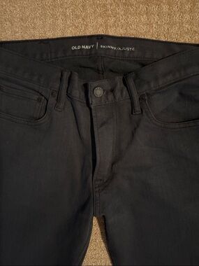 Old Navy Men's Skinny Jeans - Charcoal Black, sz. 30